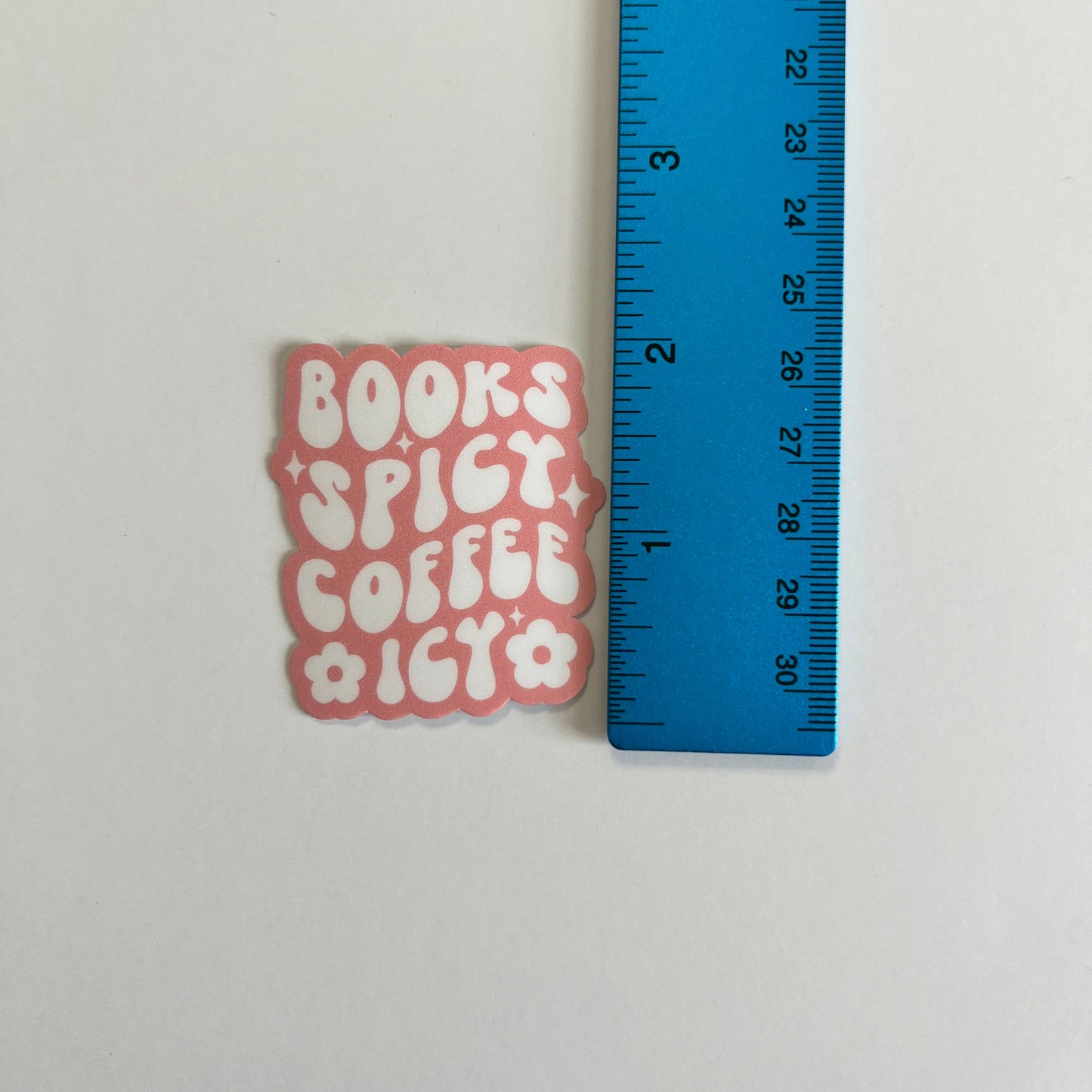 Books Spicy Coffee Icy Sticker