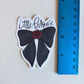 Little Mouse Bow Sticker