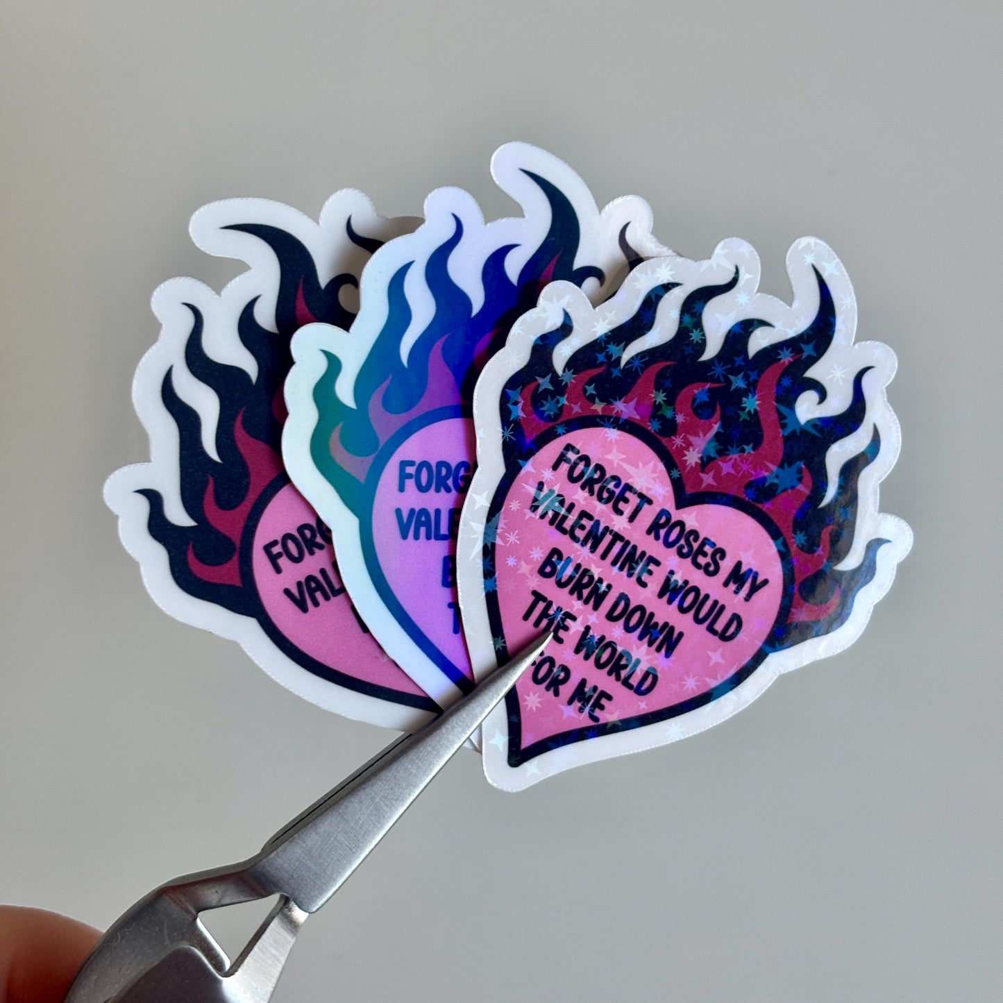 Morally Grey Valentine Sticker