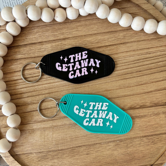 The Getaway Car Vintage Keychain | Retro | Motel Keychain | Swiftie