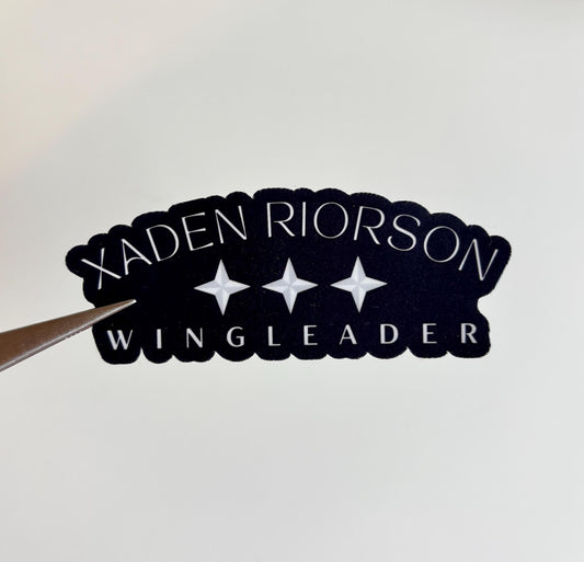 Xaden Riorson Wingleader Sticker