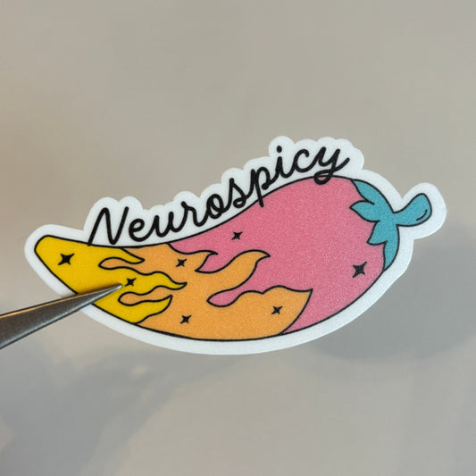 Neurospicy Sticker