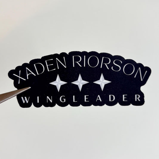 Xaden Riorson Wingleader Sticker