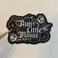 Run Little Mouse Sticker