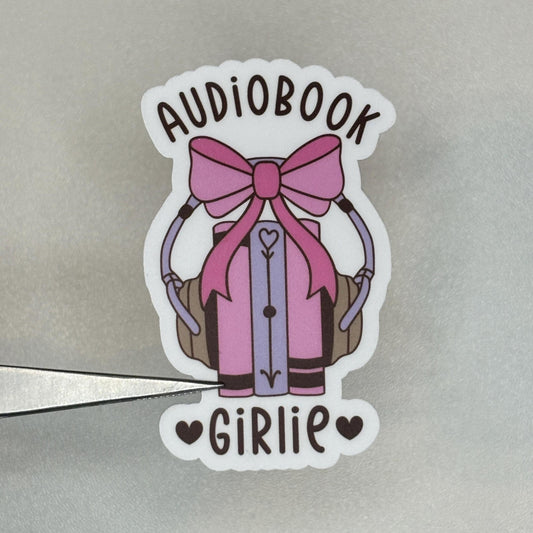 Audiobook Girlie Sticker