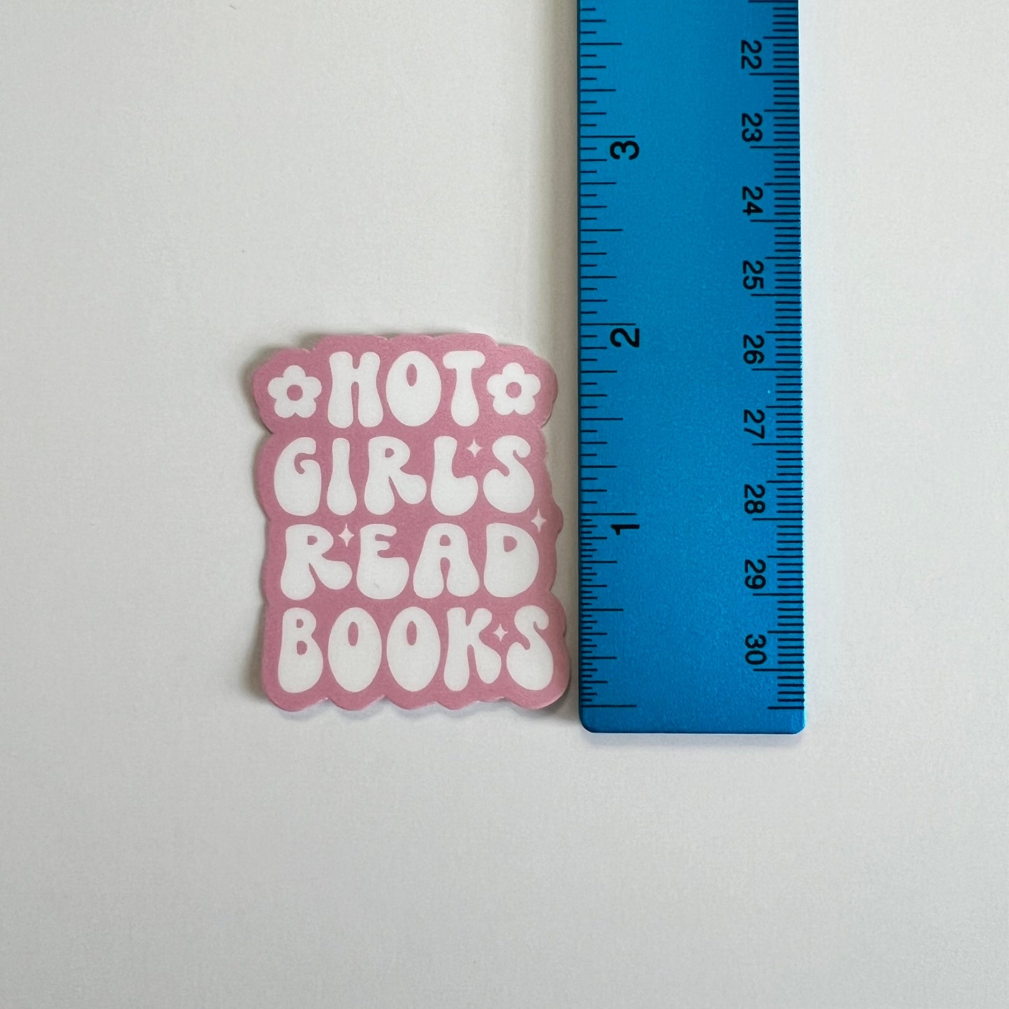 Hot Girls Read Books Sticker