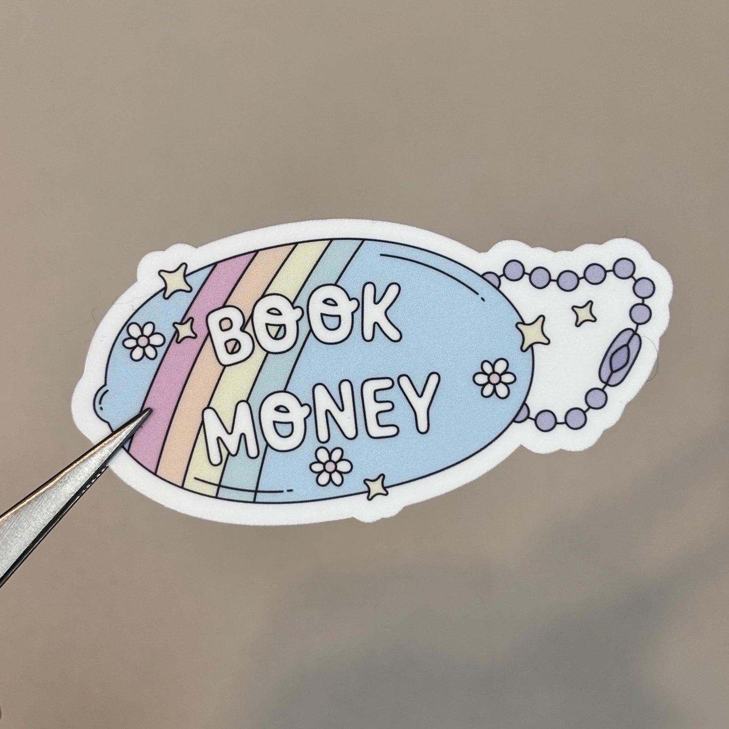 Book Money Sticker